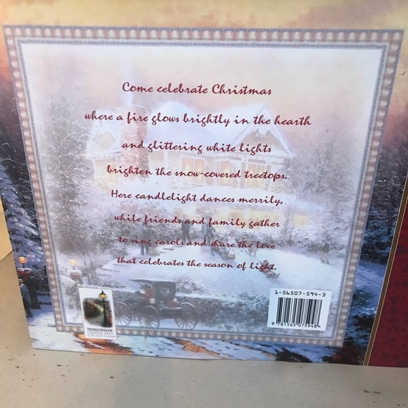 Thomas Kinkade Hardback Book I’ll Be Home For Christmas 1997 - Picture 3 of 15